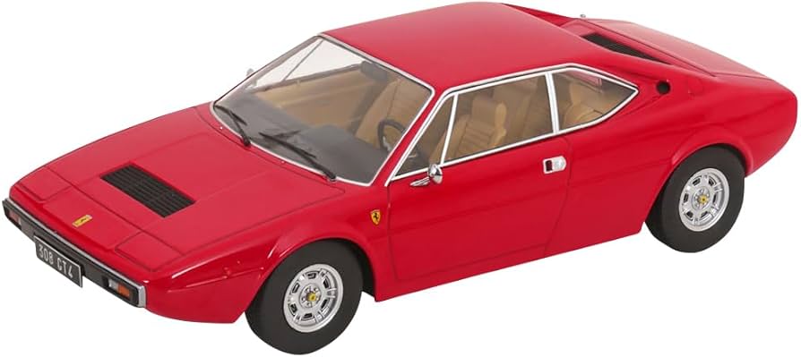 Ferrari 308 1/18スケール ミニカー 1/18 Kyosho Ferrari 308 GTS (Red) Diecast Car Model